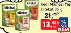 KİTEKAT KEDİ MAMASI YAŞ 85 G KİTEKAT KEDİ MAMASI YAŞ 85 G